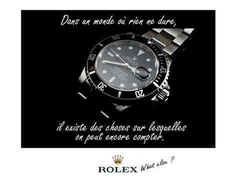 si a 30 ans t'as pas une rolex|A.